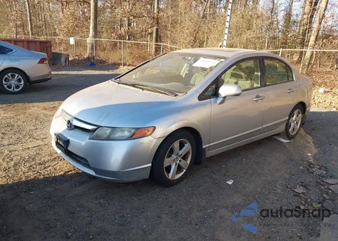 2008 Honda Civic Ex from USA, damaged, VIN 1HGFA16838L025089
